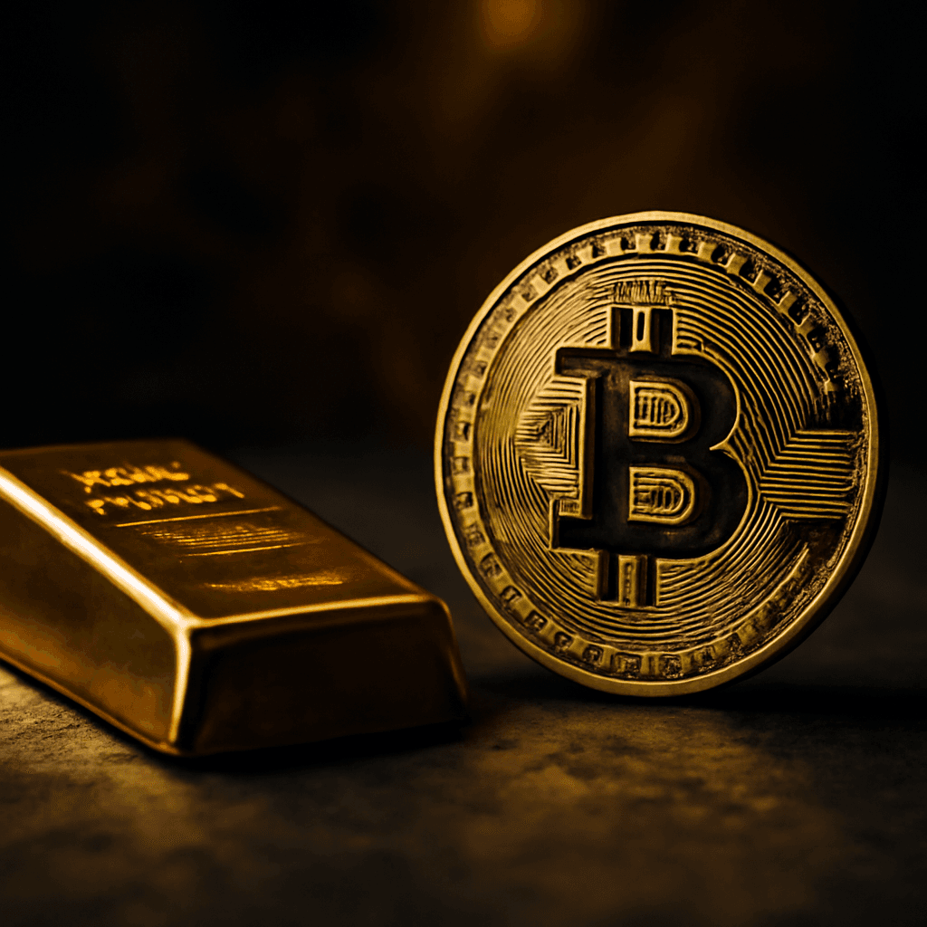 比特幣 vs 黃金：比特幣相對黃金的三個月漲勢已告終