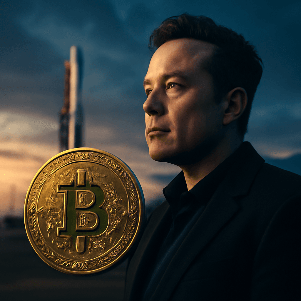 如果 SpaceX 與 Tesla 合併，Elon Musk 會控制多少比特幣？