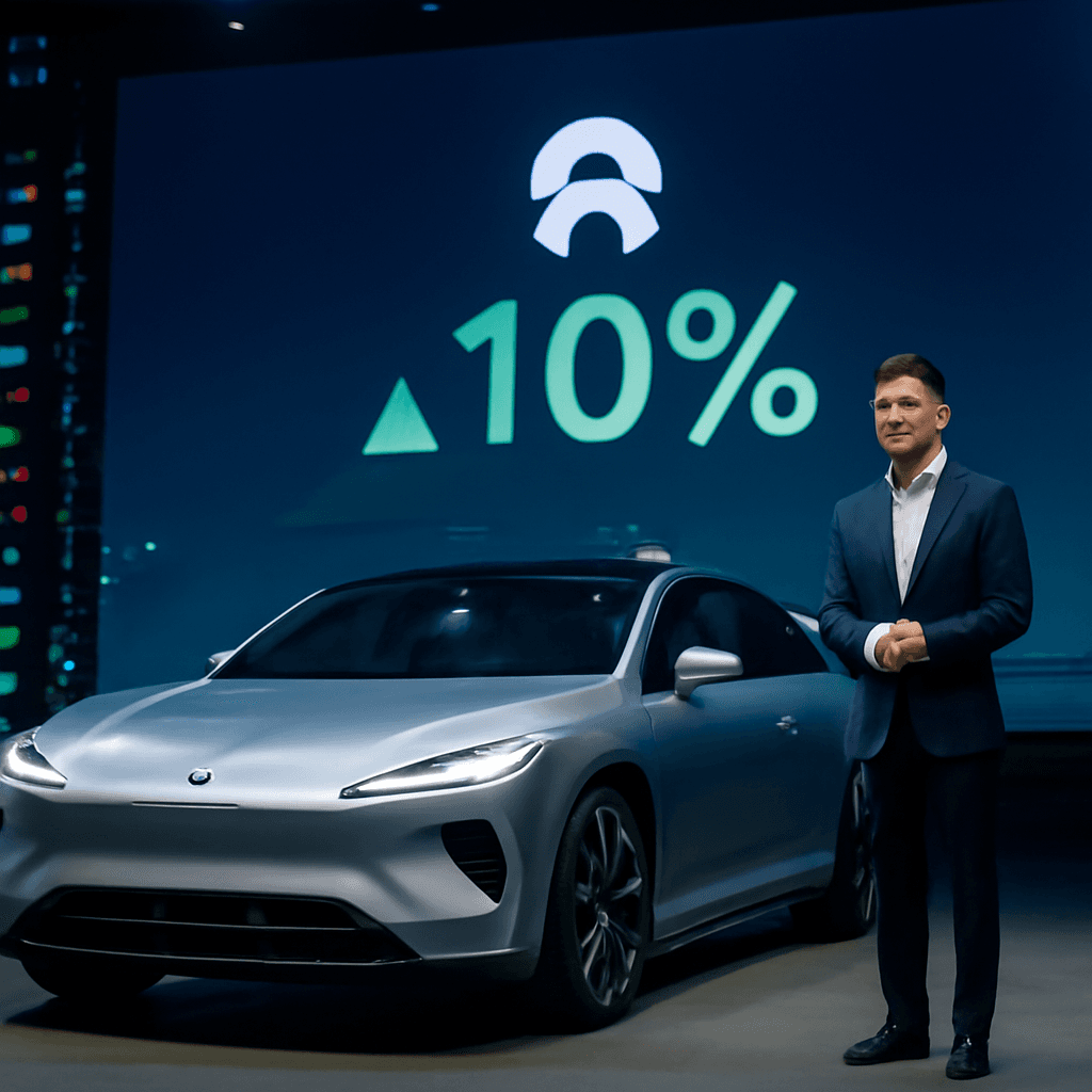 蔚來新款 ES9 引發股價飆升 10%，公司重申高端電動車策略