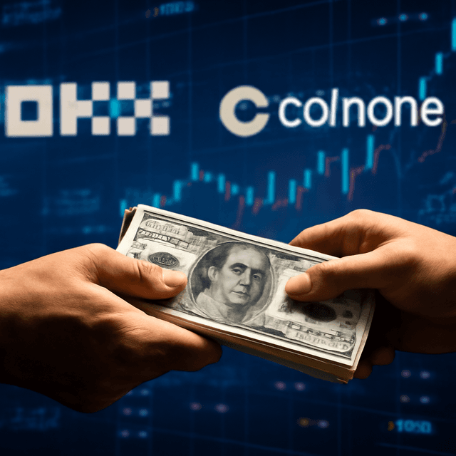 OKX Ventures 與 KIS 各出資 5,300 萬美元，取得 Coinone 股份