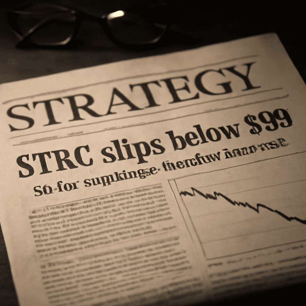 Strategy 的 STRC 掉破 99 美元，Strive 的優先股吸引投資人