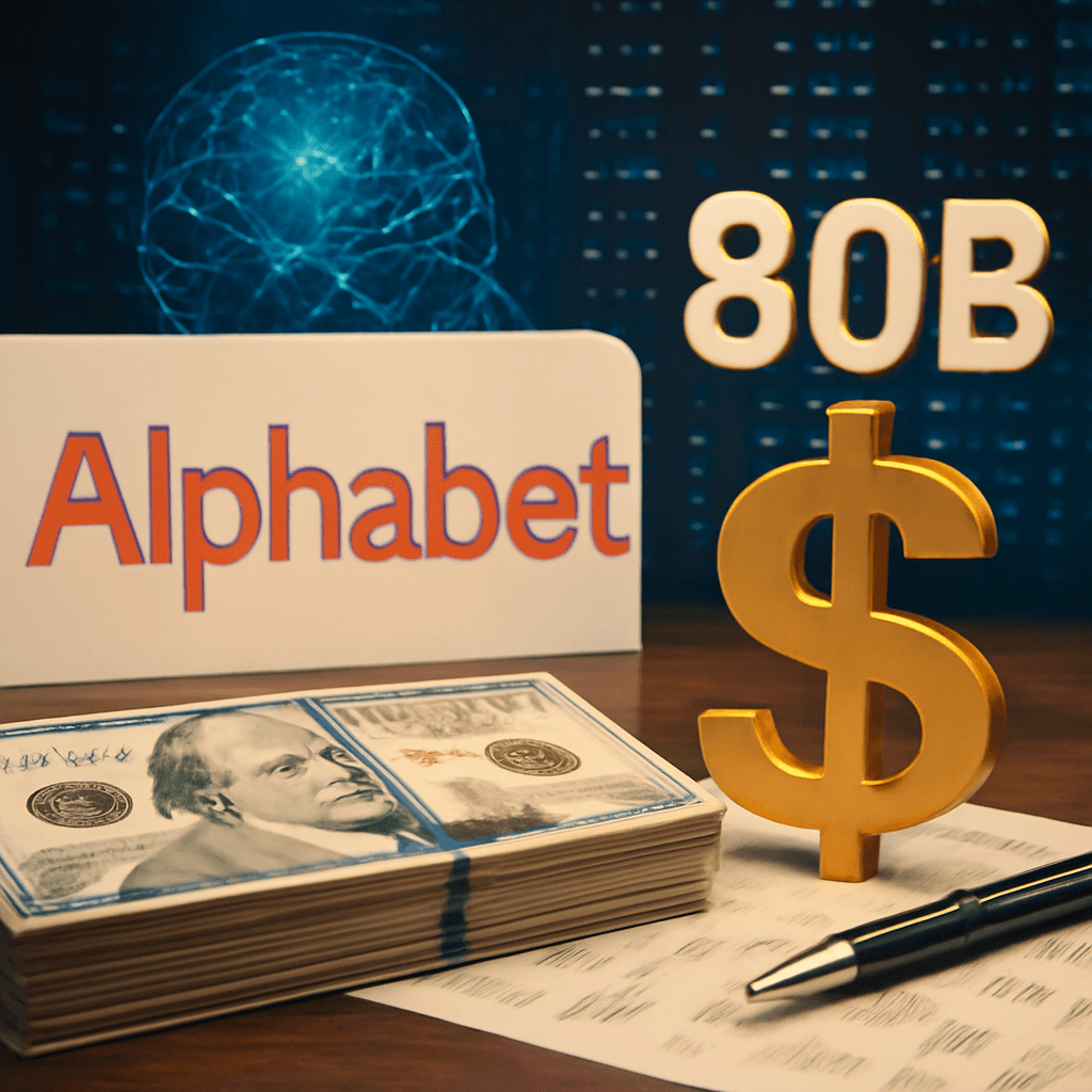 Alphabet 將透過股票募資 800 億美元以擴大重要的 AI 基礎設施