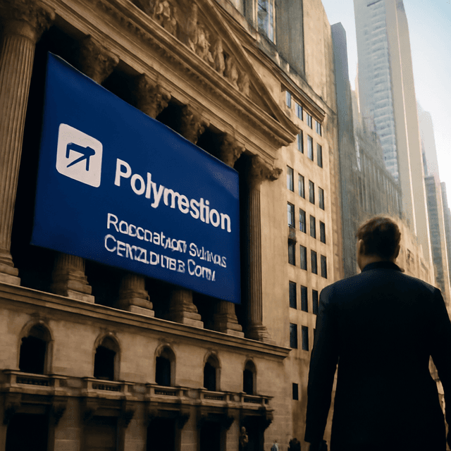 Polymarket 完成首筆鏈上機構方塊交易，預測市場向華爾街靠攏