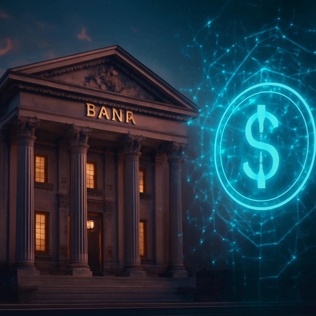 美國頂級銀行建立代幣化存款網絡以對抗穩定幣資金外流