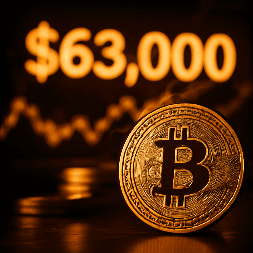 即時更新：比特幣衝上 63,000 美元，策略買家再增持約 1 億美元 BTC — 持續報導與揭露