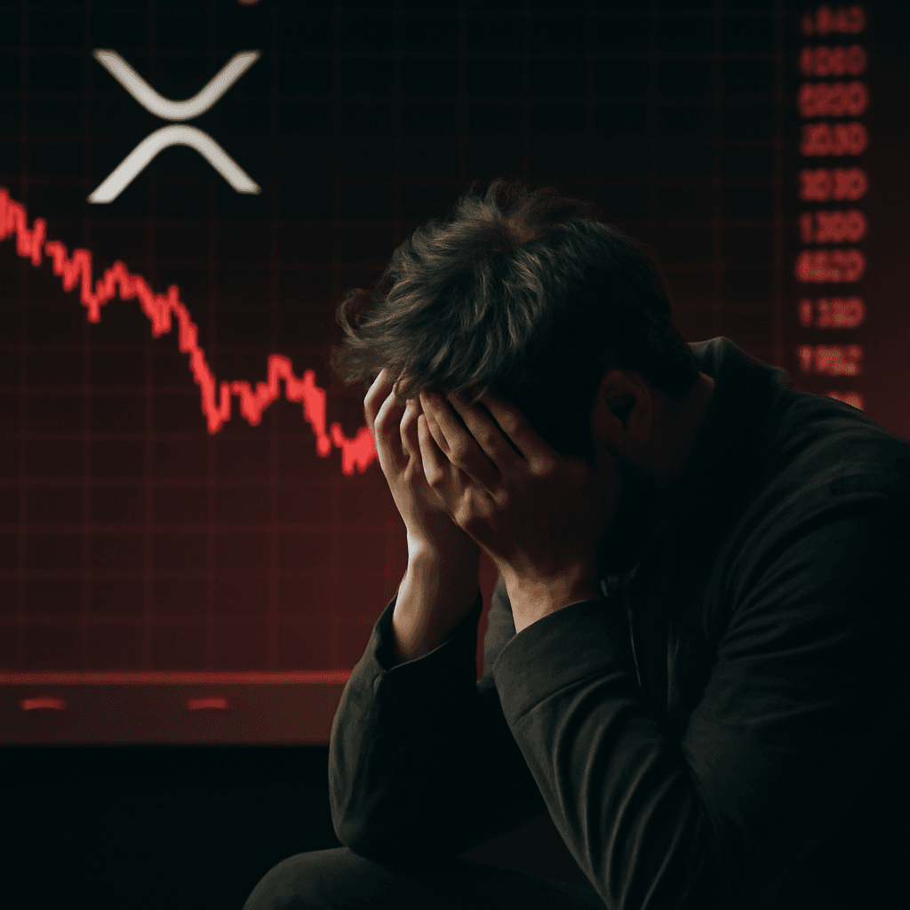 XRP 市場顯示崩潰訊號，投資人愈來愈多以虧損價出售