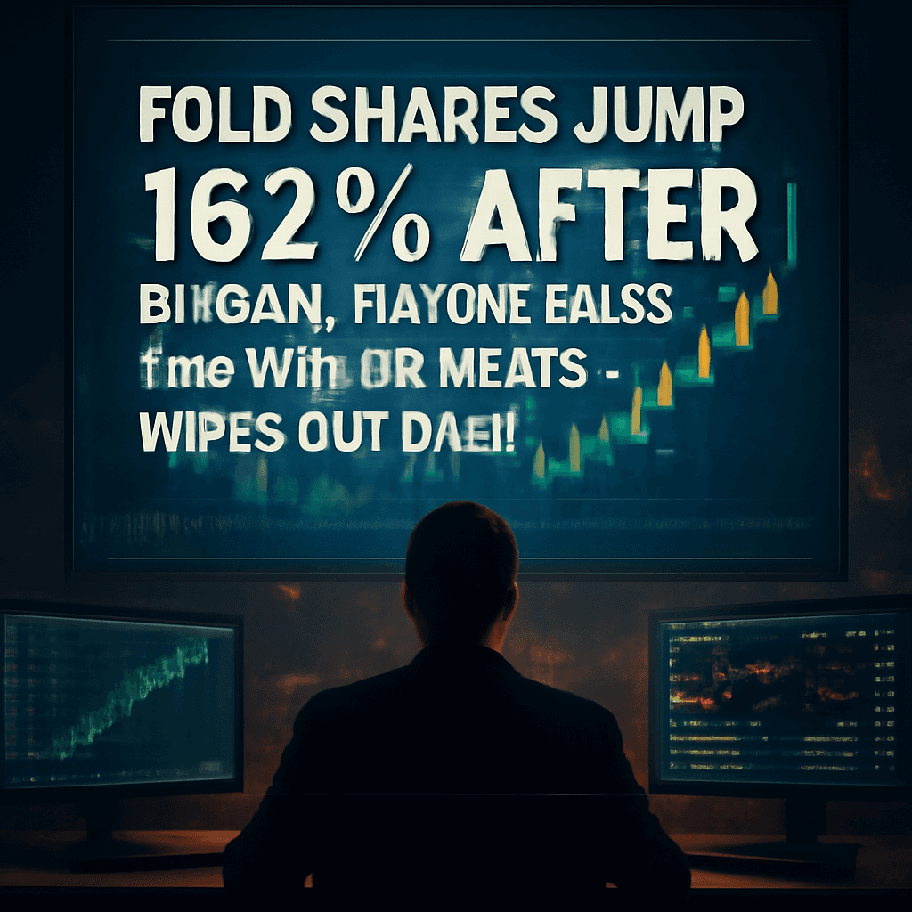 Fold Holdings 出售比特幣、消除有擔保債務，激勵股價飆升並推動成長計劃