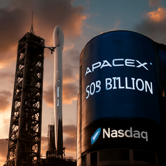 SpaceX 申請創紀錄的 750 億美元 IPO，納斯達克上巿在即，引發投資人討論