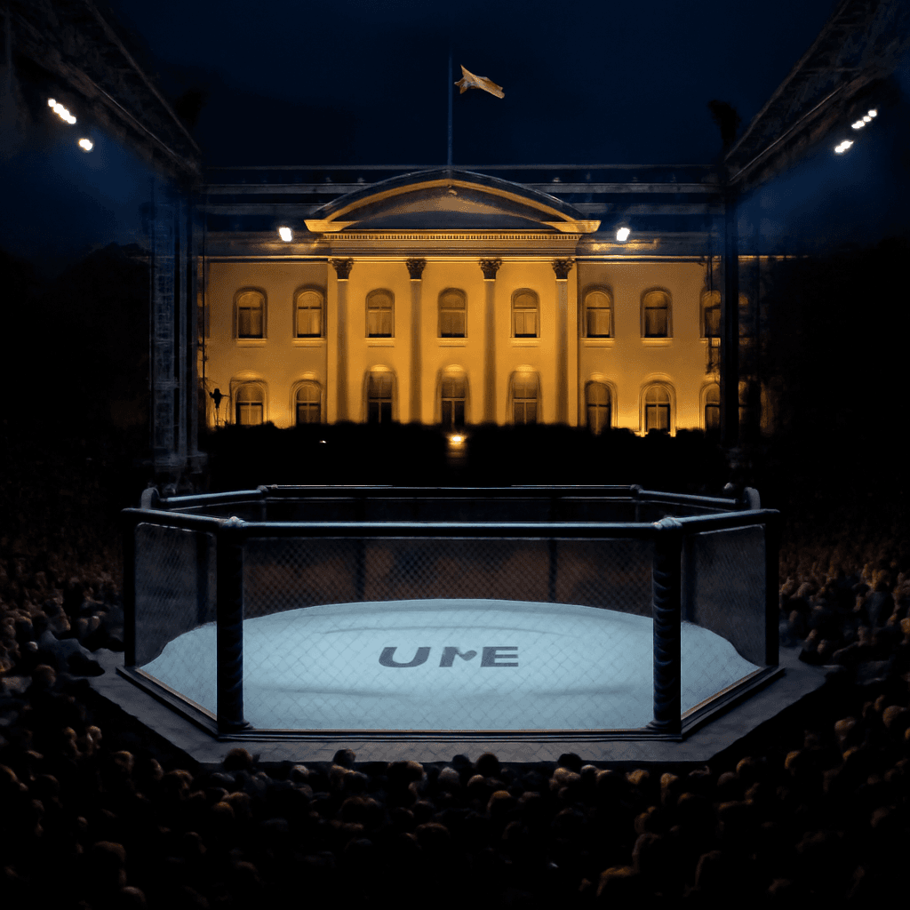 加密品牌在川普白宮 UFC 活動中成為焦點