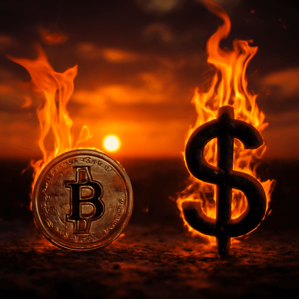 調整美國貨幣供給成長後，比特幣與標普 500 的表現