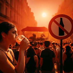 法國面臨廣泛紅色高溫警報及全國音樂節期間酒精禁令，正值破紀錄高溫