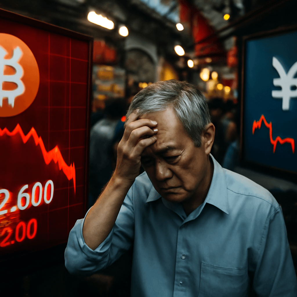 即時市場更新：在日圓波動與伊朗停火破裂之際比特幣下跌