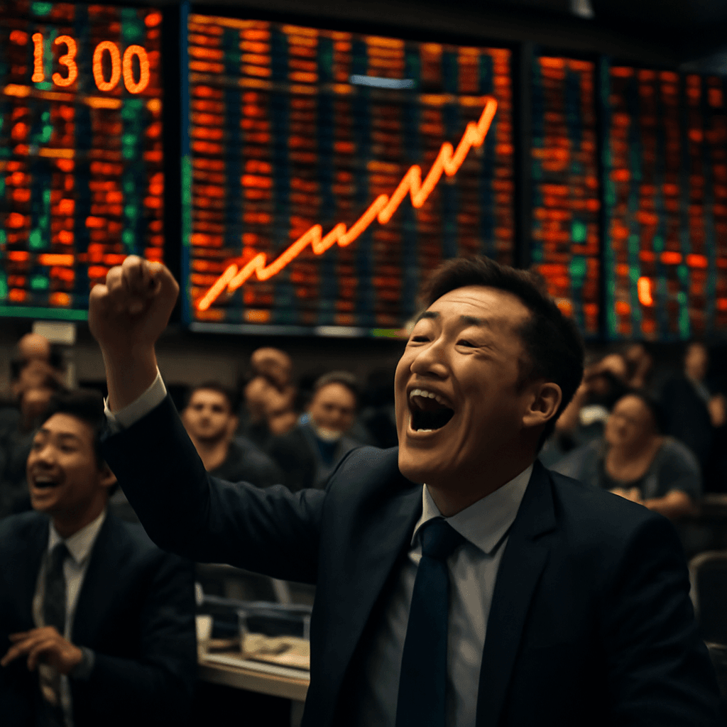 下午1:00 — A股突然暴漲：原因解析