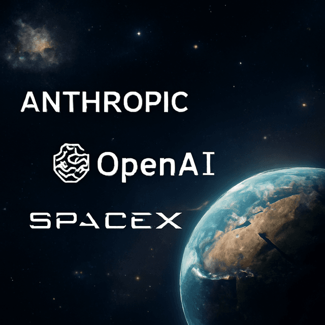 SpaceX、Anthropic 與 OpenAI 如何超越過去 25 年全球科技退出規模