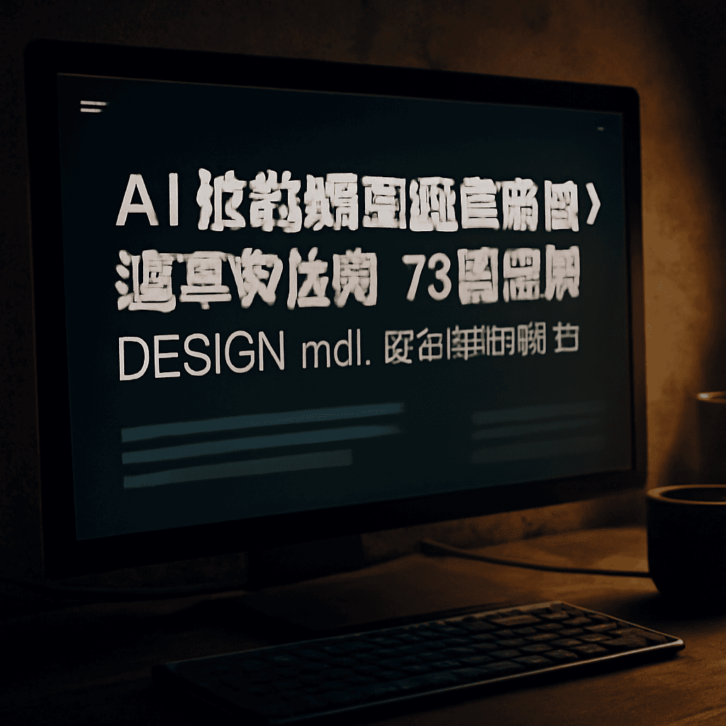 AI 網頁設計看起來都一樣？這個倉庫彙整 73 個 DESIGN.md 檔案並在 GitHub 上達到 10 萬顆星