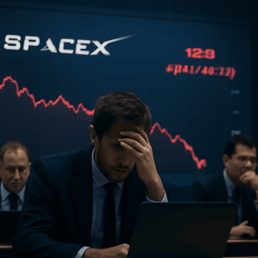沽空者趁勢加碼做空 SpaceX，股價跌破 IPO 價格