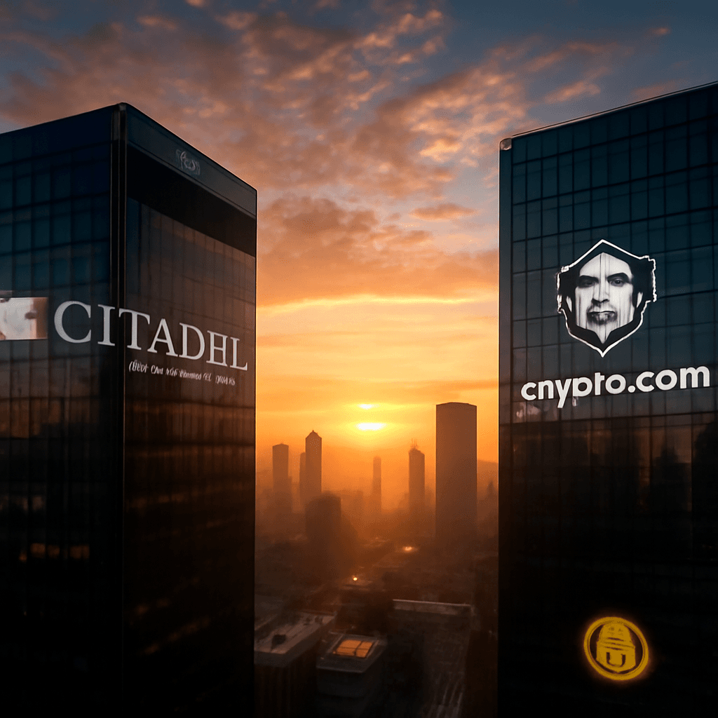 晨間一分鐘：Citadel Securities 以 4 億美元支持 Crypto.com