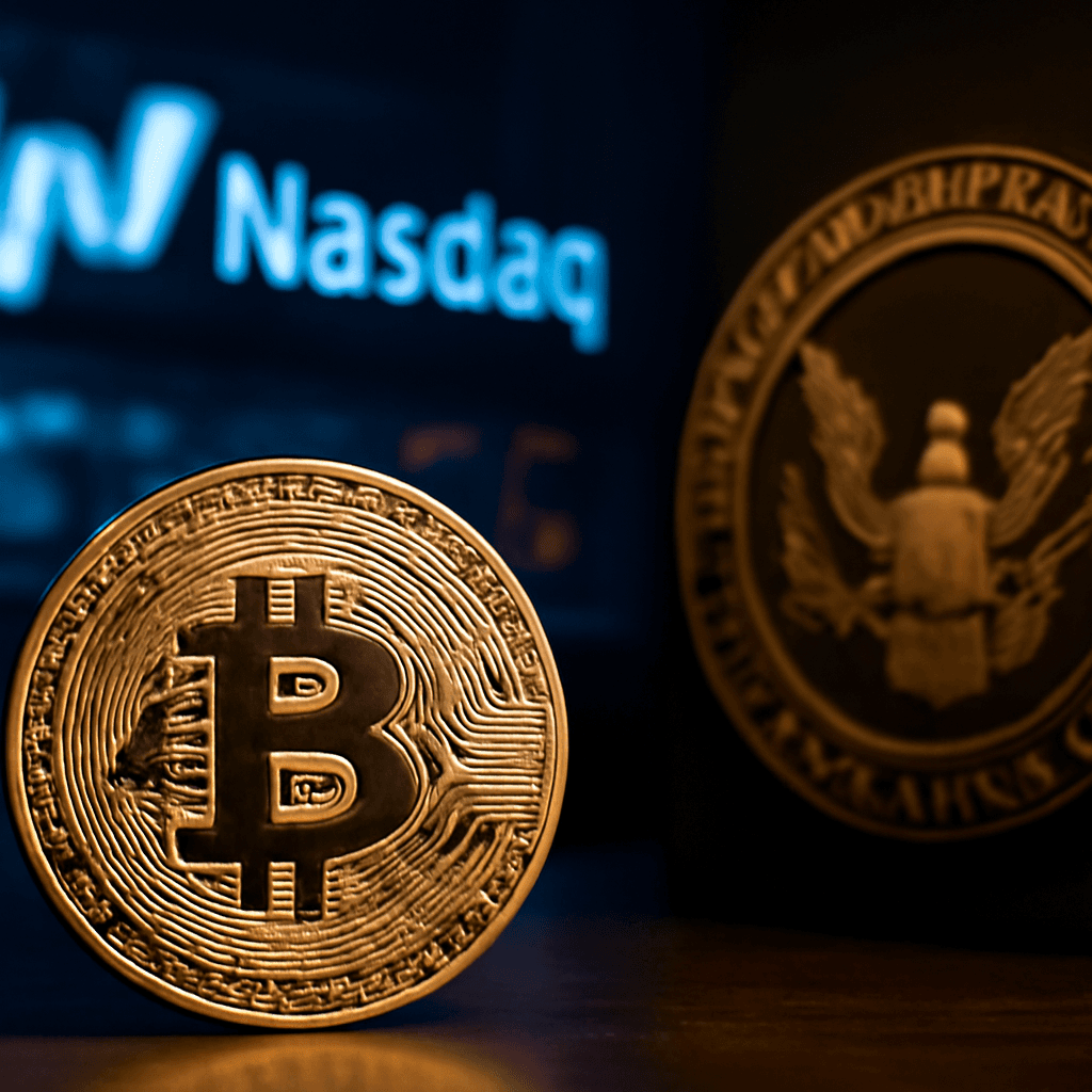 SEC 在 CME 提出司法管轄挑戰並要求重新審議後暫停 Nasdaq 的 QBTC 比特幣選擇權核准