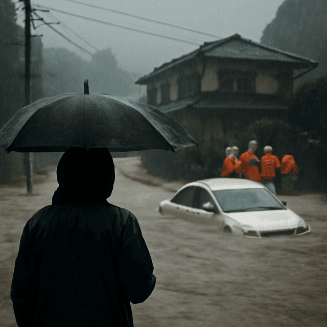 日本「史無前例」豪雨造成四人死亡並廣泛中斷