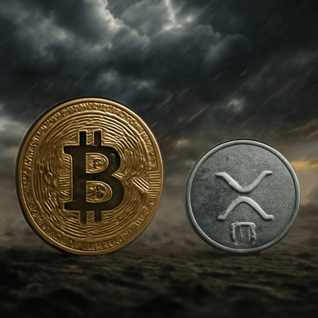 多重逆風壓抑比特幣，XRP 努力守住一美元支撐