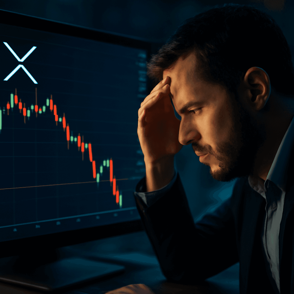 當價格下滑至約 1 美元、槓桿與情緒走弱時，XRP 交易者預期反彈