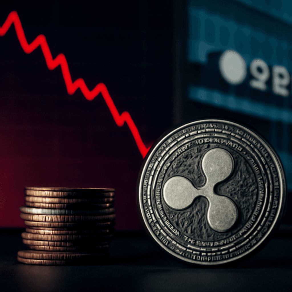 儘管 Ripple 擴大在韓國的支付合作，XRP 價格仍跌破 1 美元