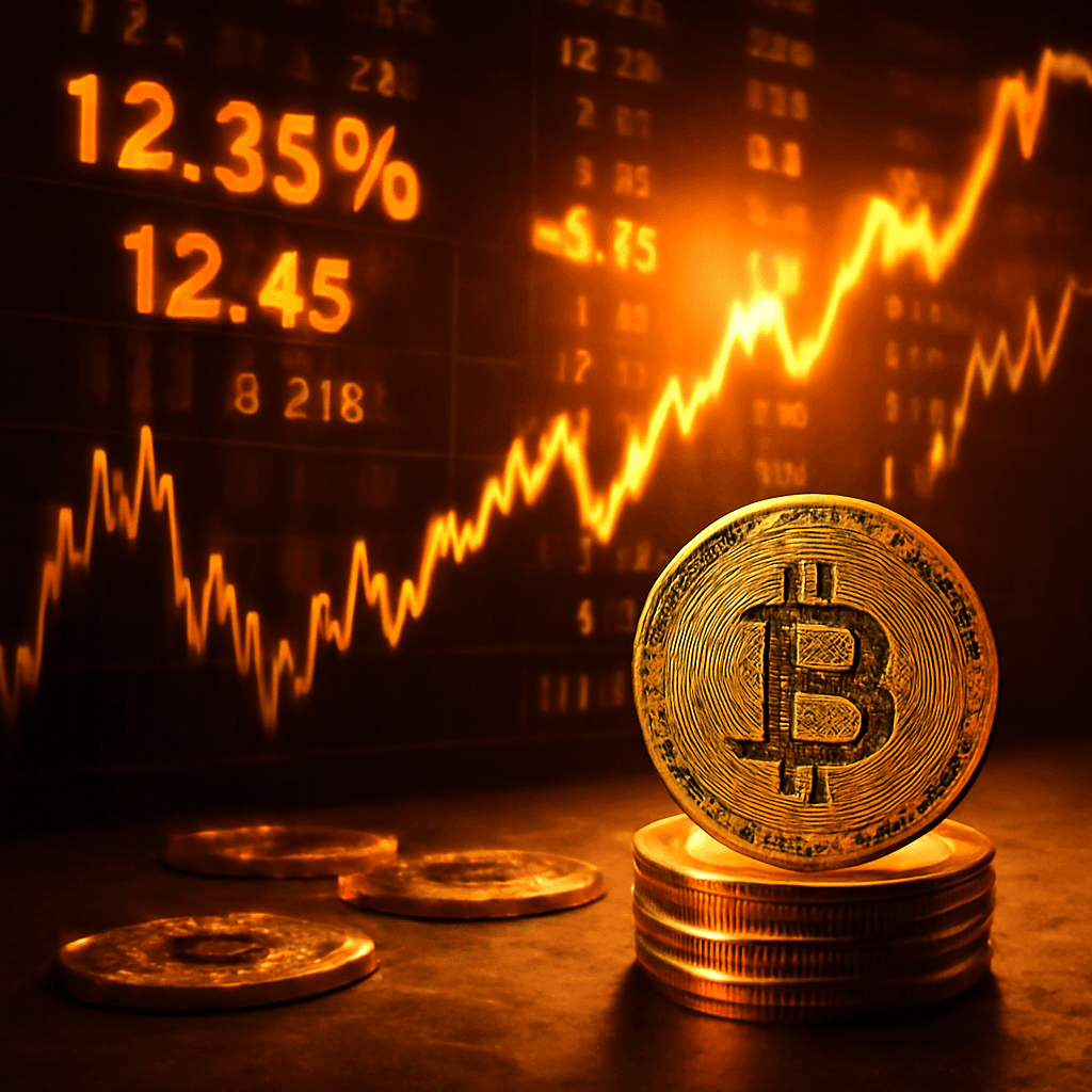 隨著比特幣反彈觸發空頭回補與大幅上漲，與加密貨幣相關的股票急速飆升