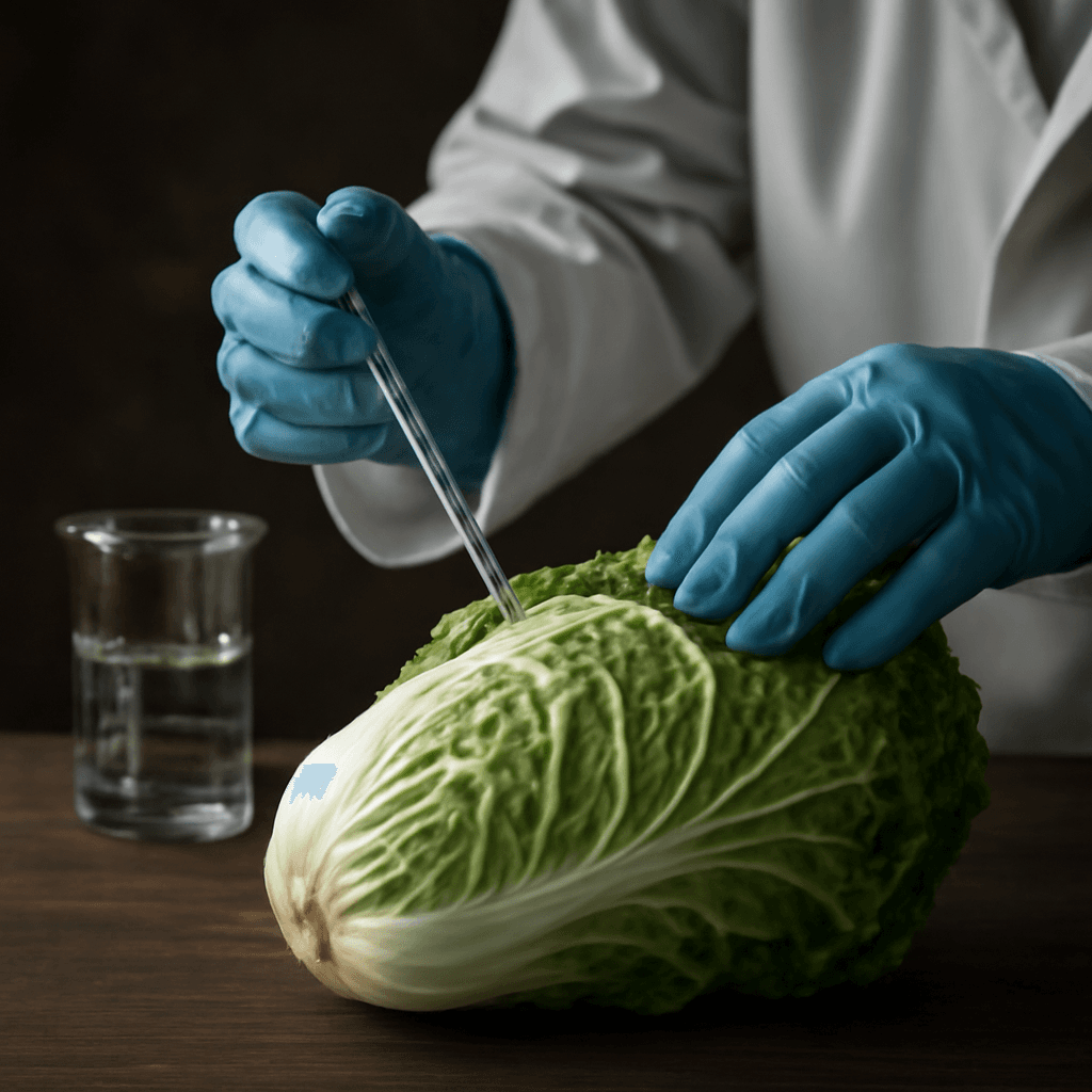 中國調查使用甲醛保存高麗菜的報導