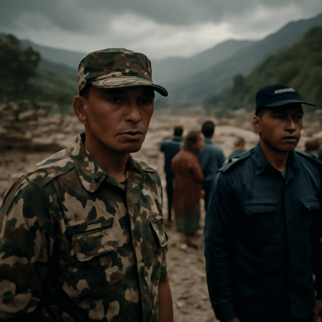 尼泊爾-西藏邊界附近突發山洪造成數十人失蹤，其中包括英國公民