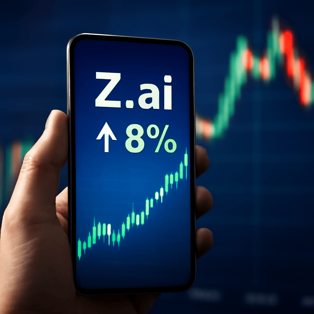 Z.ai 在推出僅使用中國製晶片的新 AI 模型後股價上漲