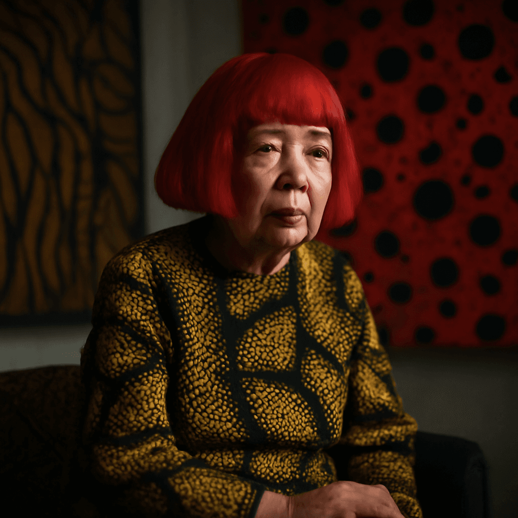 草間彌生，開創性的日本前衛藝術家，逝世享年97歲