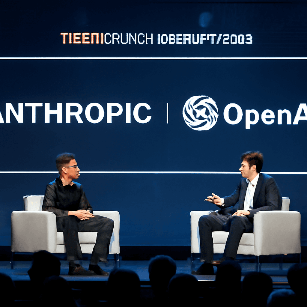 Anthropic 與 OpenAI 在 TechCrunch Disrupt 2026 的 AI 舞台