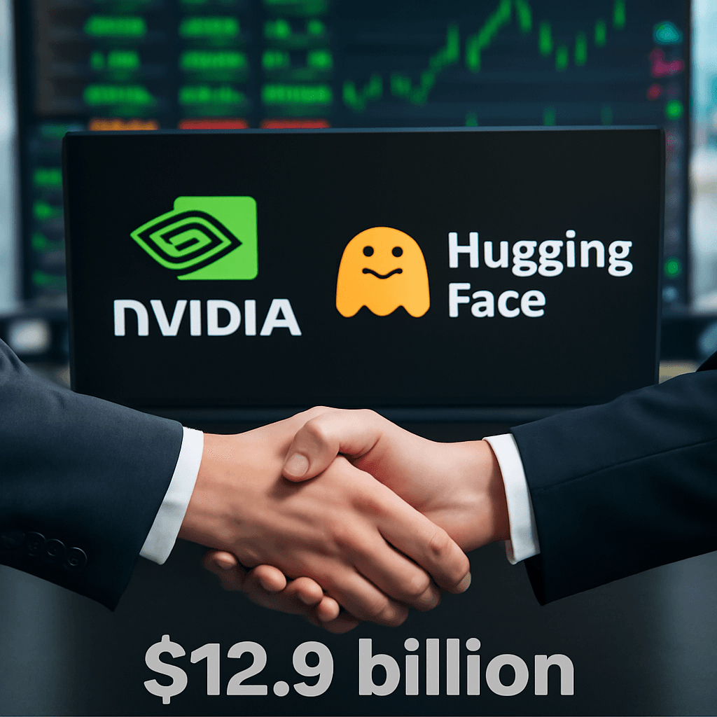 Nvidia 確認以約 129.3 億美元收購 Hugging Face，改寫 AI 生態系的里程碑交易