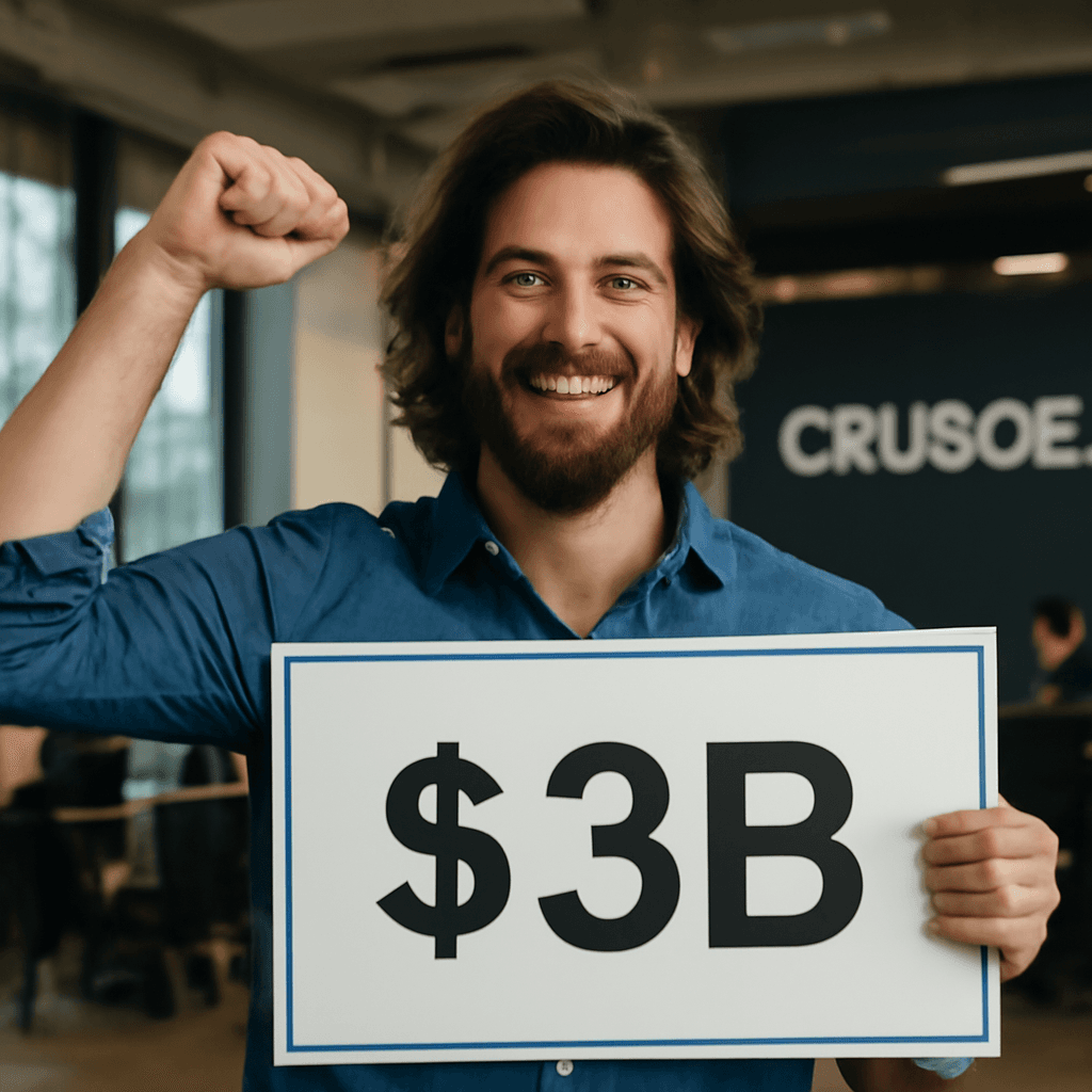 Crusoe 據報取得 30 億美元融資，估值約 300 億美元