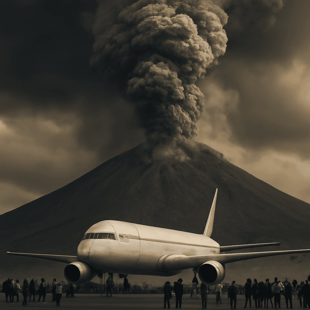 阿納克喀拉喀托火山噴發導致廣泛航班中斷，印尼超過150,000名旅客受困