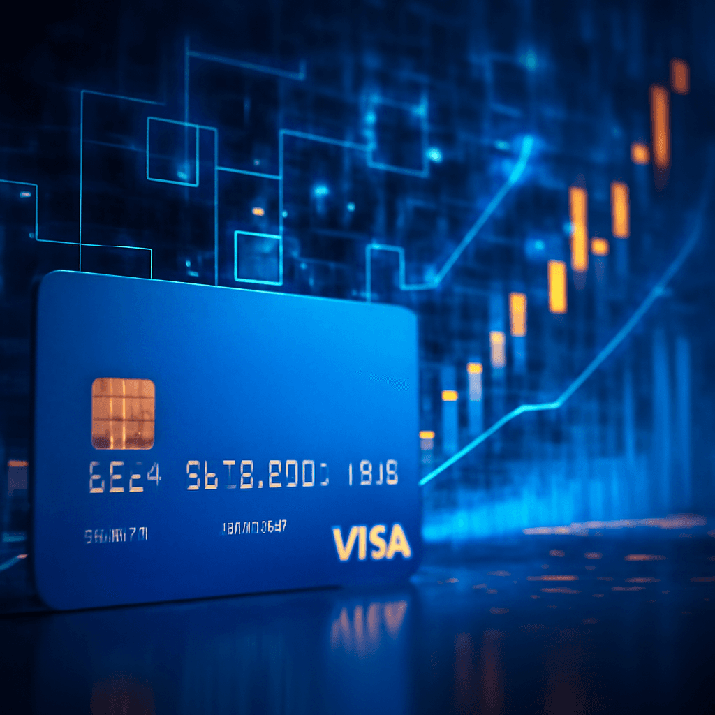 Visa 擴大鏈上數據存取，支援區塊鏈放款方，穩定幣掛鉤卡片普及與需求激增