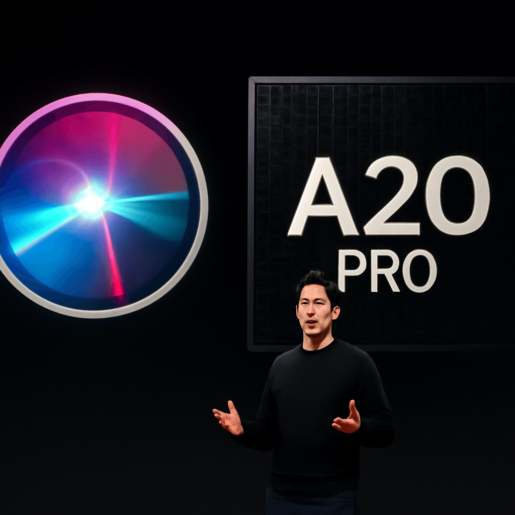 Apple 在 John Ternus 擔任執行長下發表重新設計的 Siri 人工智慧、A20 Pro 2 奈米晶片與新款 iPhone 系列