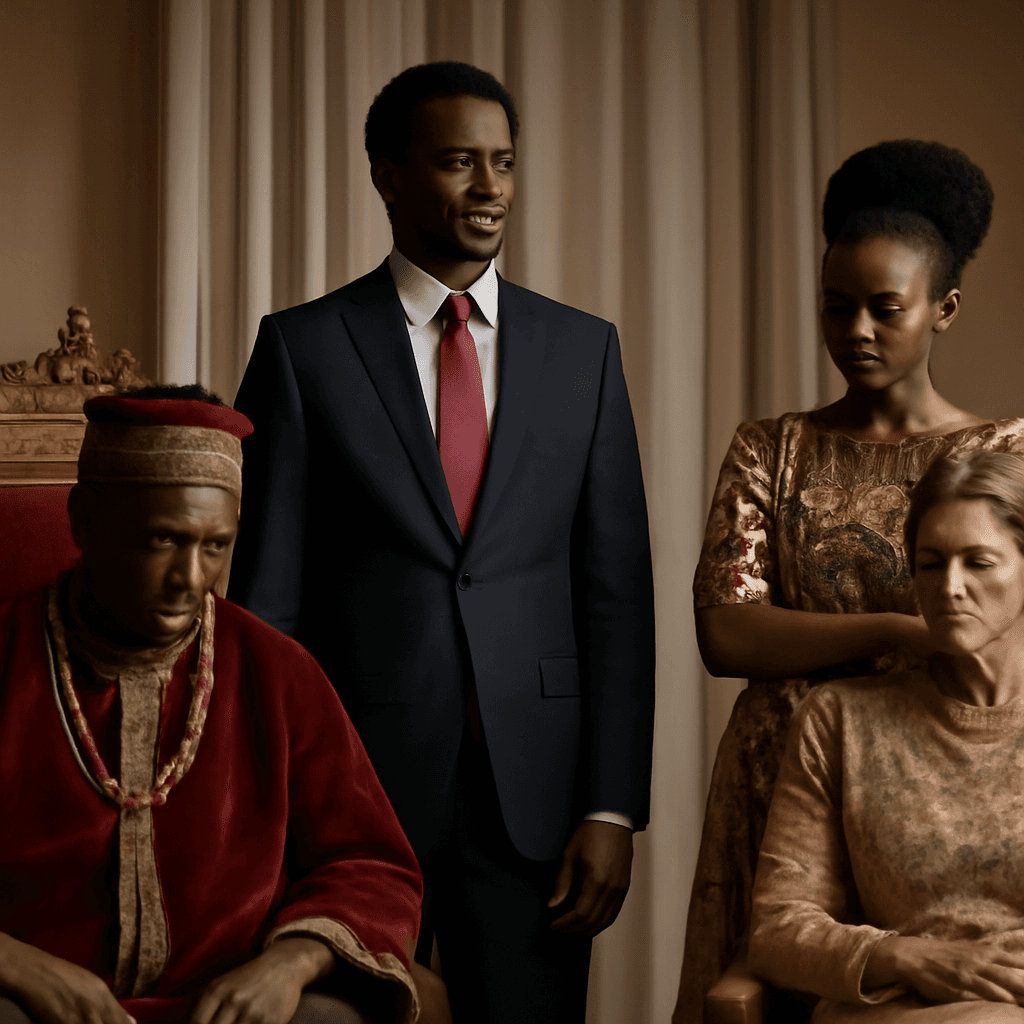 當電視主持人被指名繼承烏干達已故國王時，繼承爭議爆發