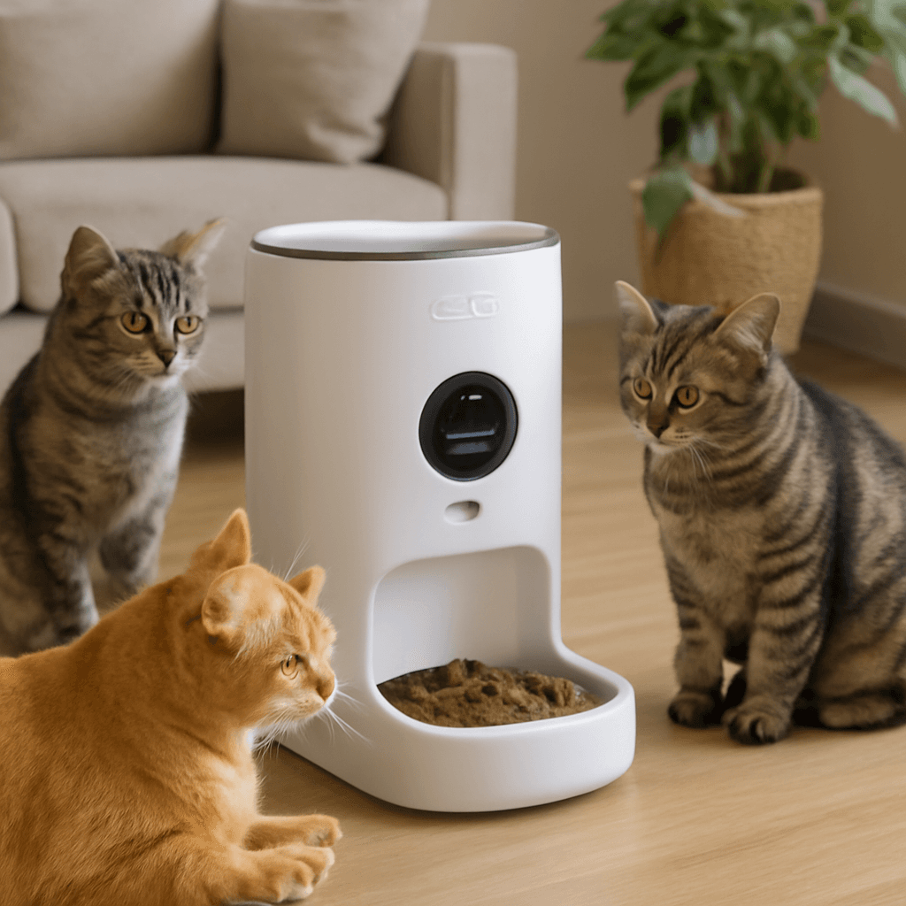 Petlibro 的 Granary 2 飼料機為多貓家庭帶來 AI、磅秤與更完善的追蹤