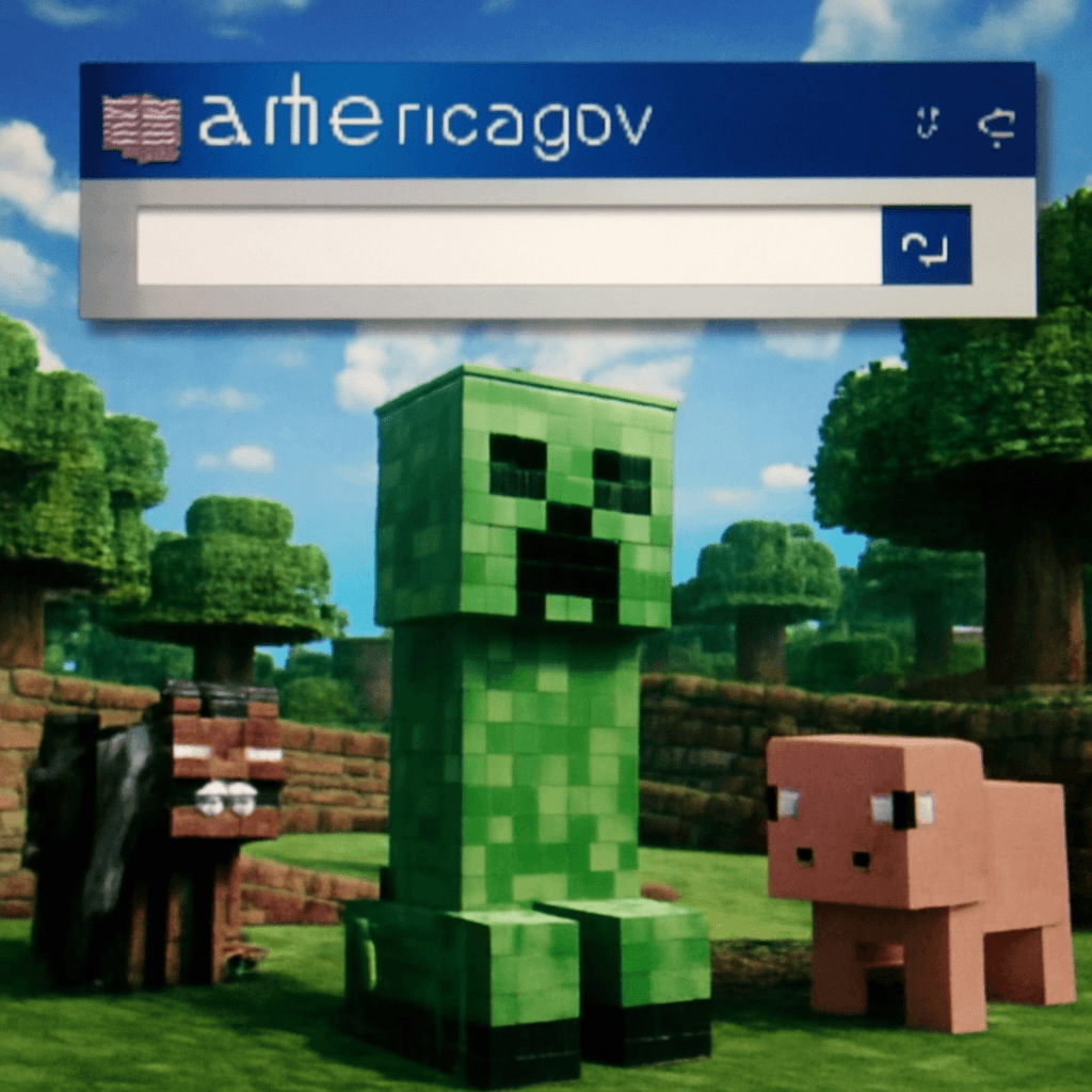 America.gov 的 AI 以意想不到的文學轉折回應 Minecraft
