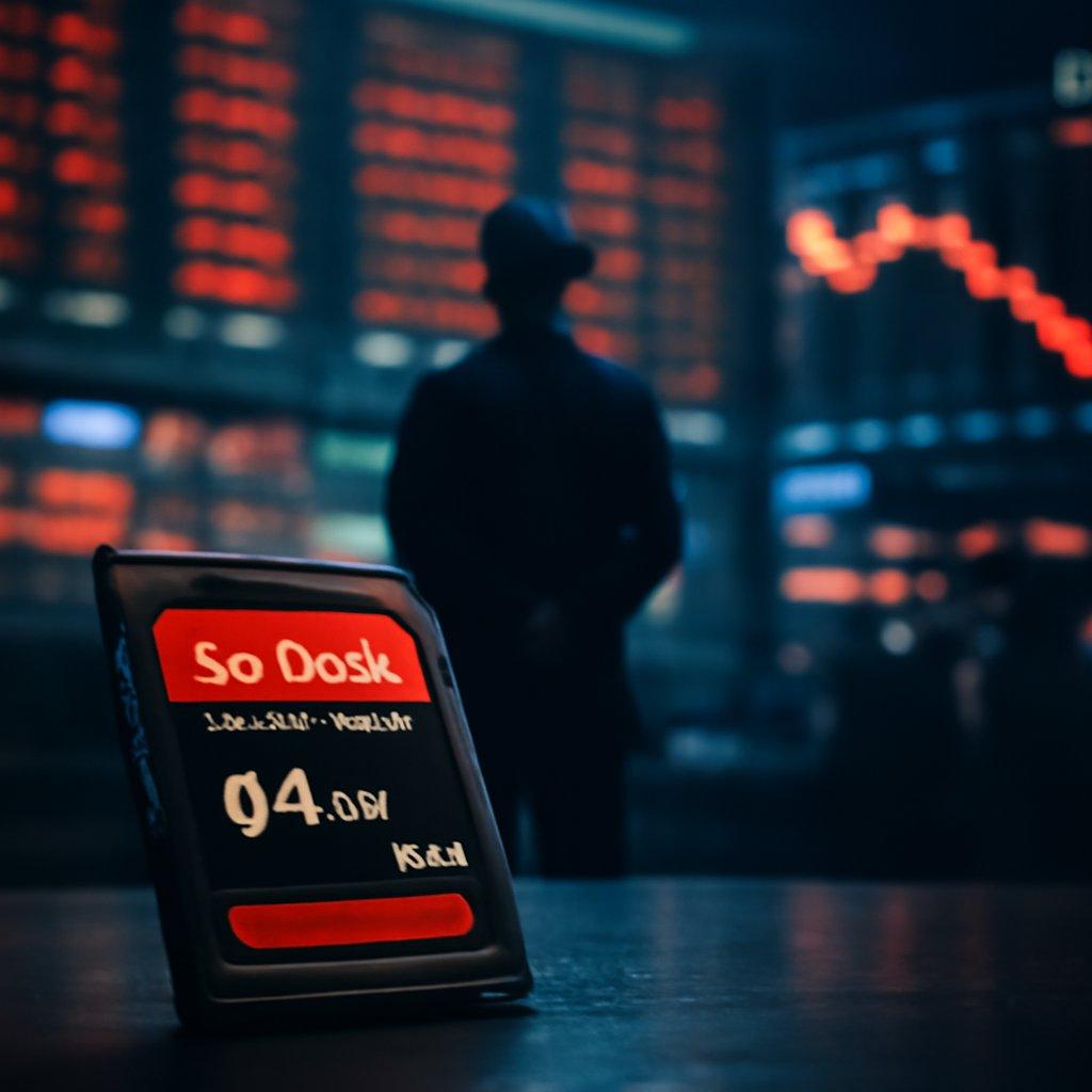 SanDisk 強平規模超越 XRP，晶片股拋售引發 8.03 億美元加密貨幣清算潮