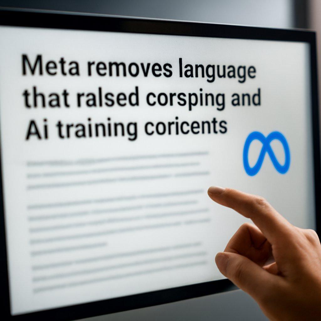 Meta 移除引發網站抓取與 AI 訓練疑慮的商業條款