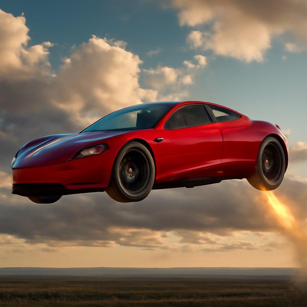 特斯拉新款 Roadster 似乎搭載 SpaceX 靈感推進技術，能夠飛行