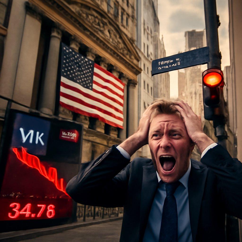 VIX 飆升、比特幣穩定，暗示市場週一可能重整