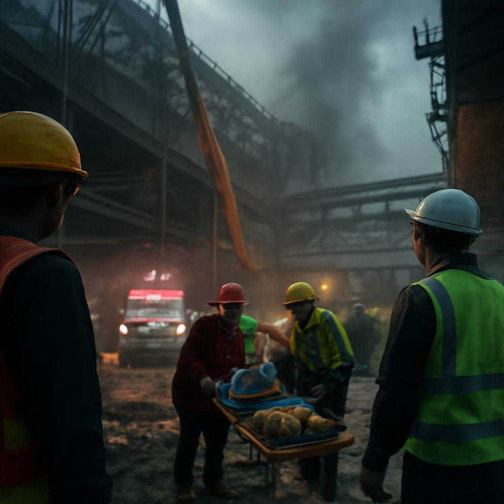台積電高雄廠工安事故，4名工人墜落，相關工程停工