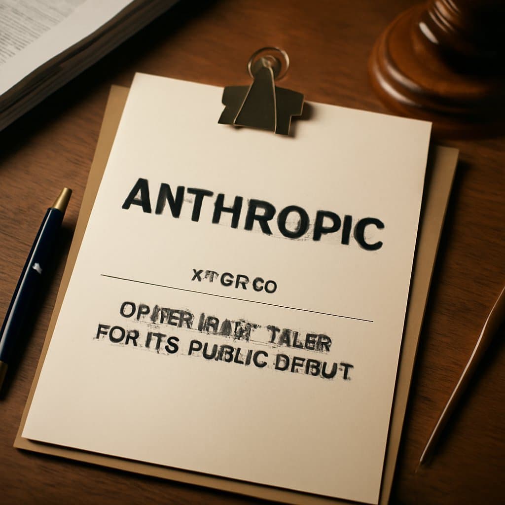 Anthropic 正式提交 IPO 申請，備受矚目的公開上市即將到來