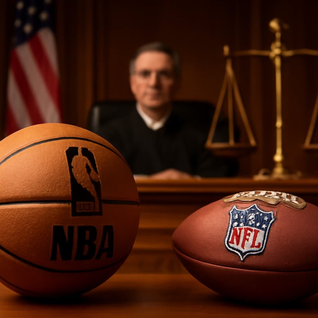 NBA 與 CFTC 合作維護預測市場誠信，NFL 則在法院挑戰相關規則