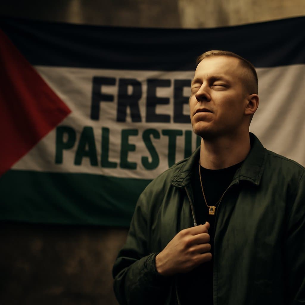 Macklemore與Sheeran爭議後，在都柏林展開「Free Palestine」巡演