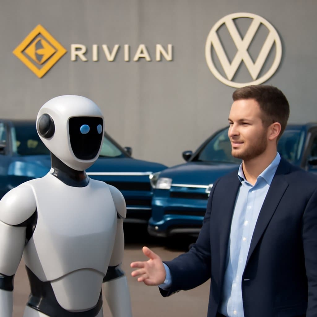 Rivian 擴大與 Volkswagen 的合資合作，納入 AI 助理技術