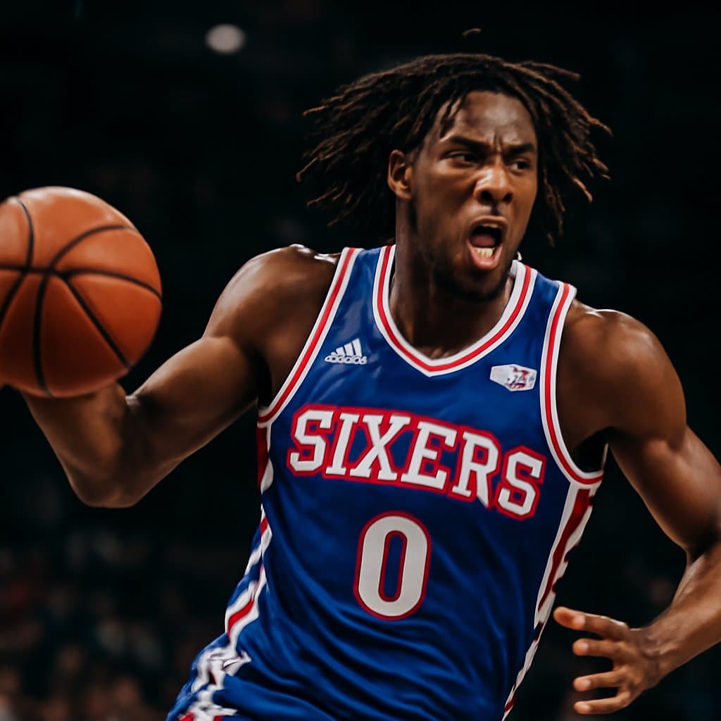 Tyrese Maxey 證明自己是七六人隊的第一選擇